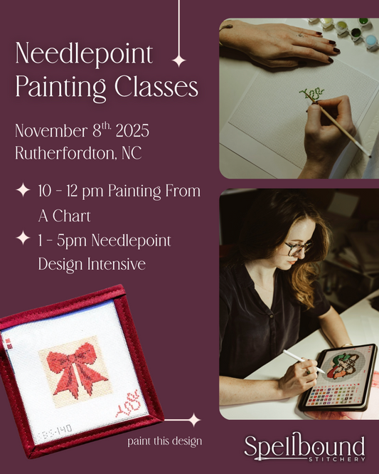 Needlepoint Painting Classes - November 8, 2025