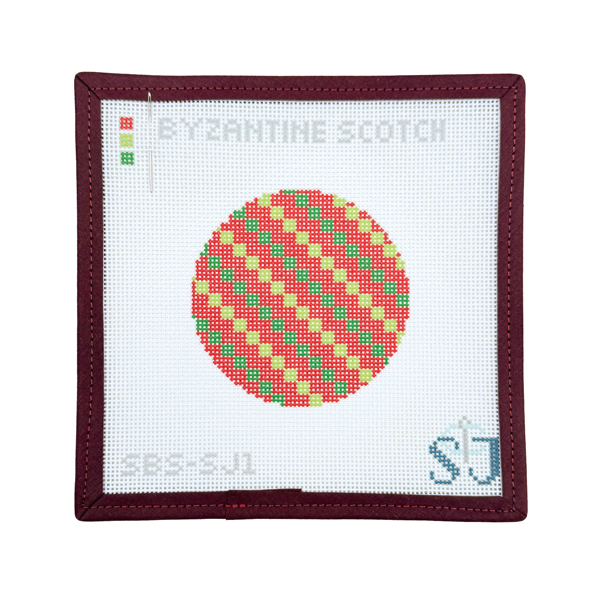 Byzantine Scotch Stitch Needlepoint Canvas