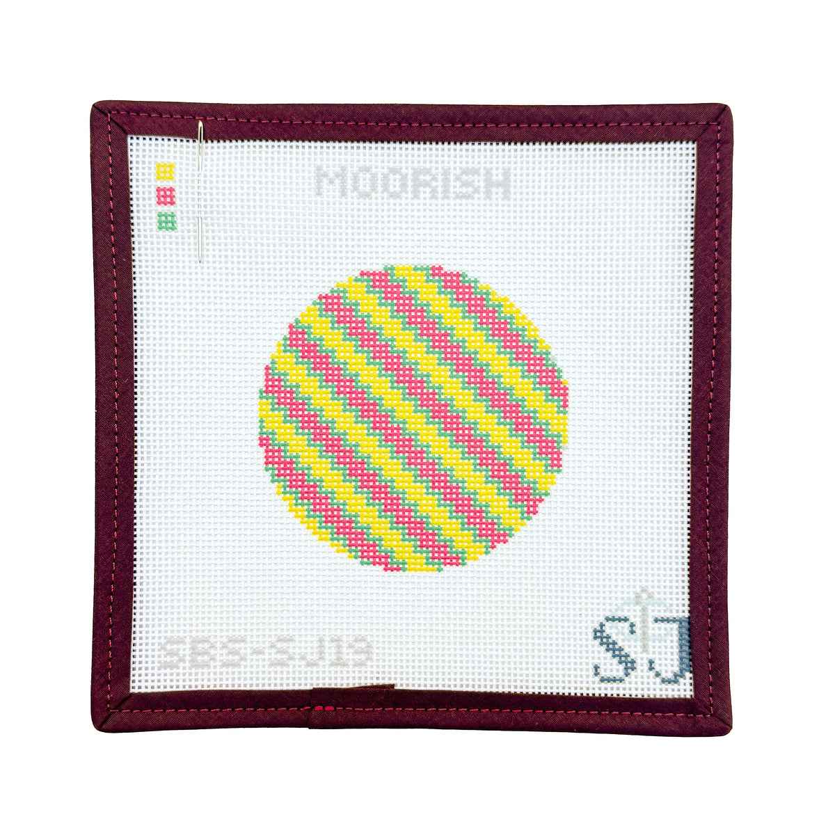 Moorish Stitch Needlepoint Canvas