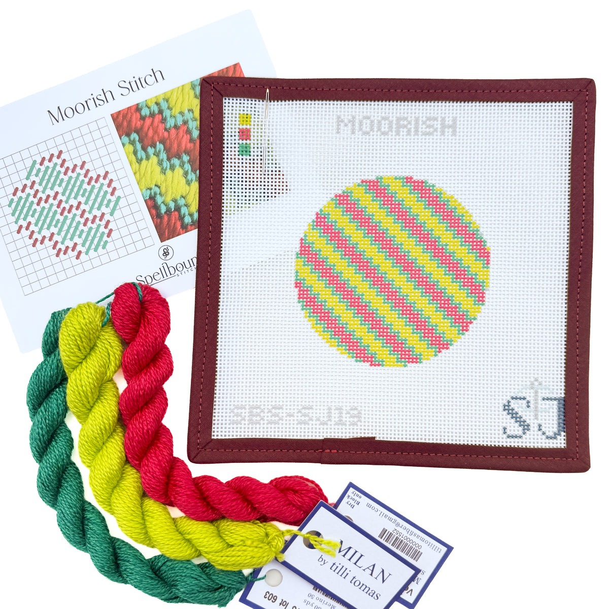 Moorish Stitch Needlepoint Canvas