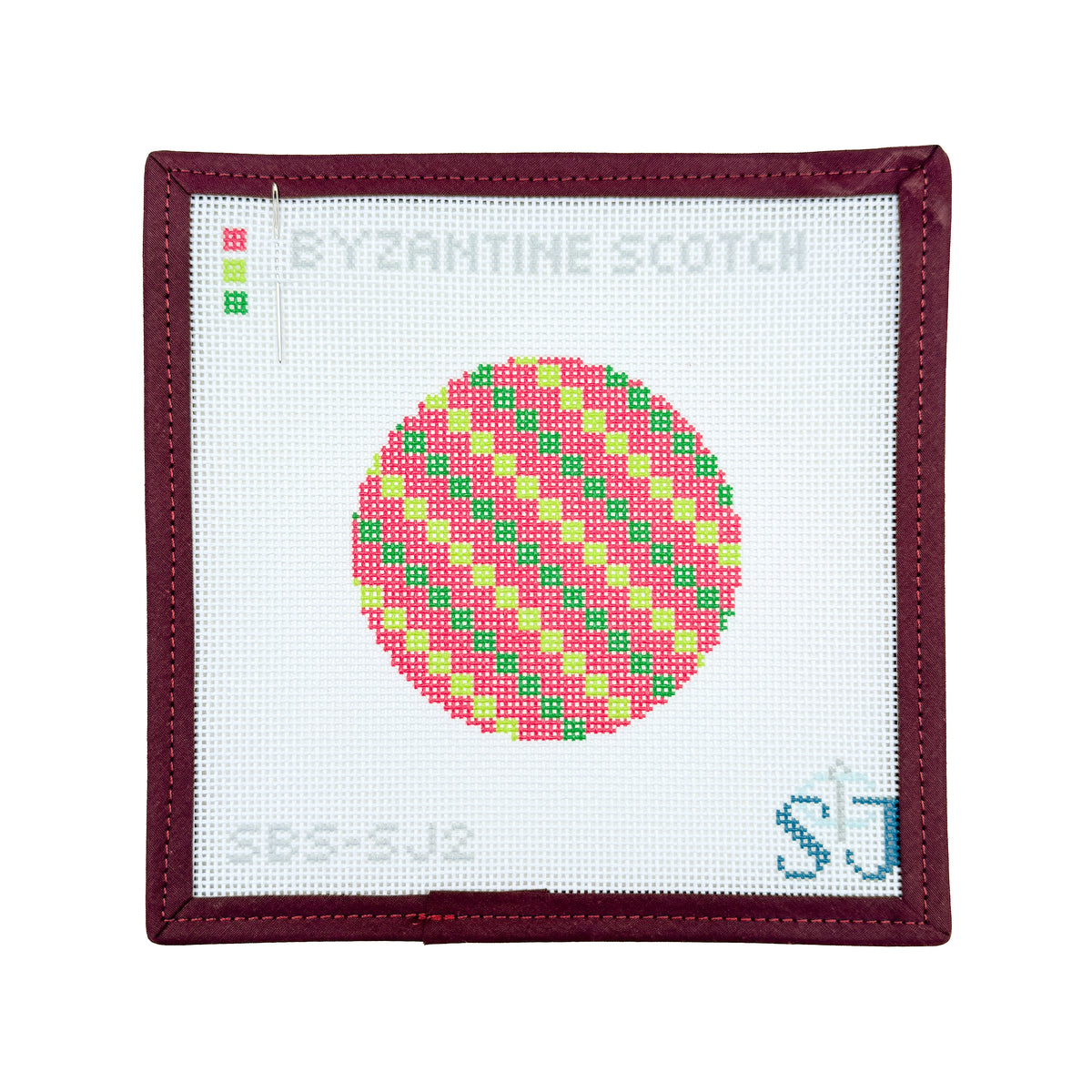 Byzantine Scotch Stitch Needlepoint Canvas