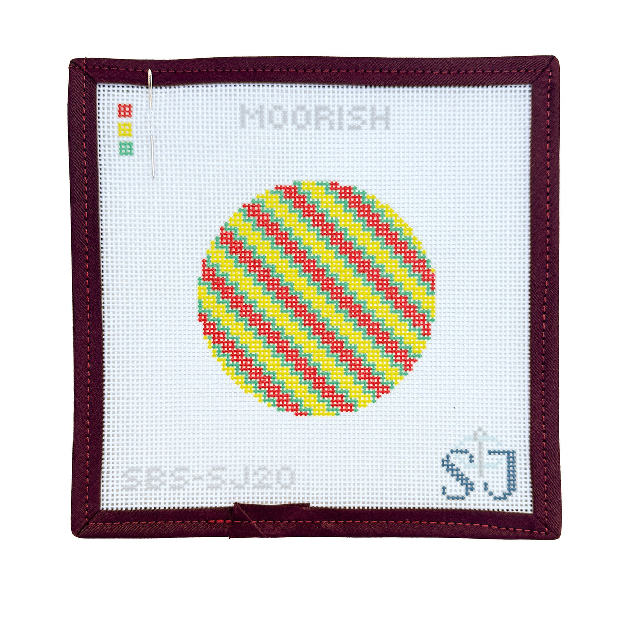 Moorish Stitch Needlepoint Canvas