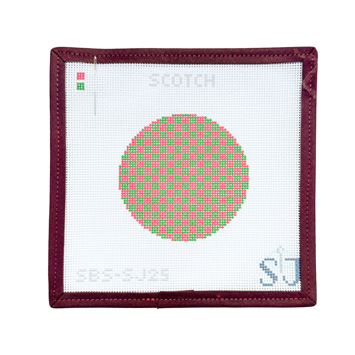 Scotch Stitch Needlepoint Canvas