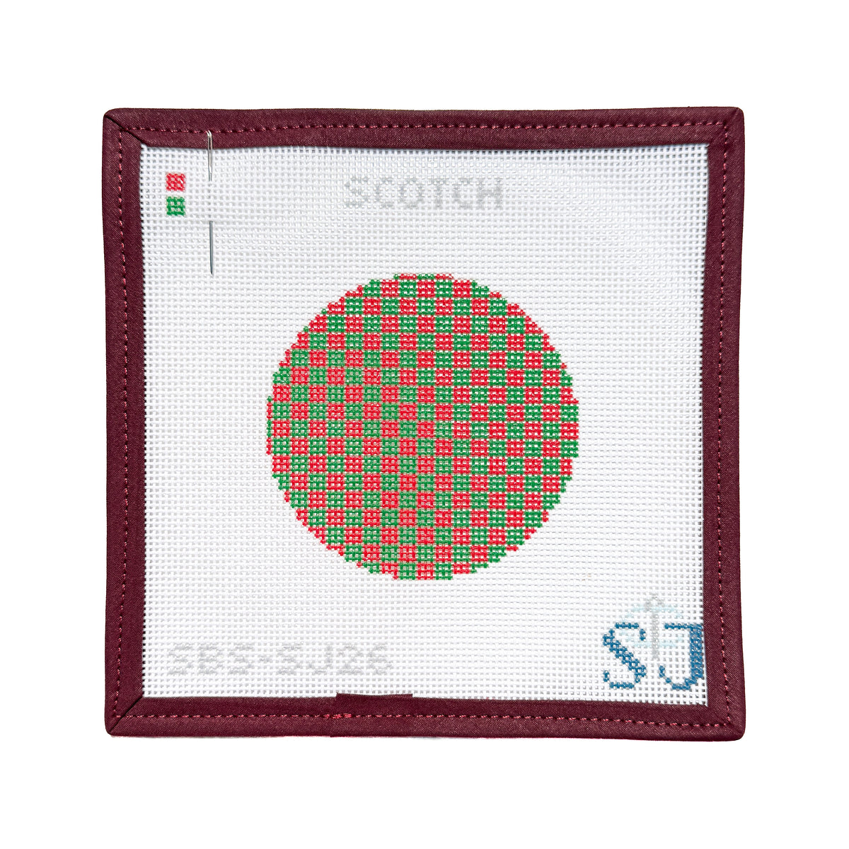Scotch Stitch Needlepoint Canvas