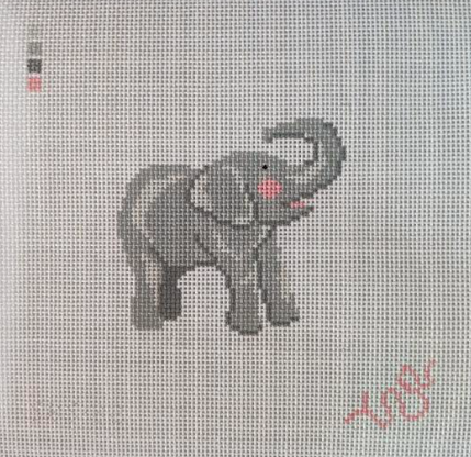 Baby Elephant Needlepoint Canvas