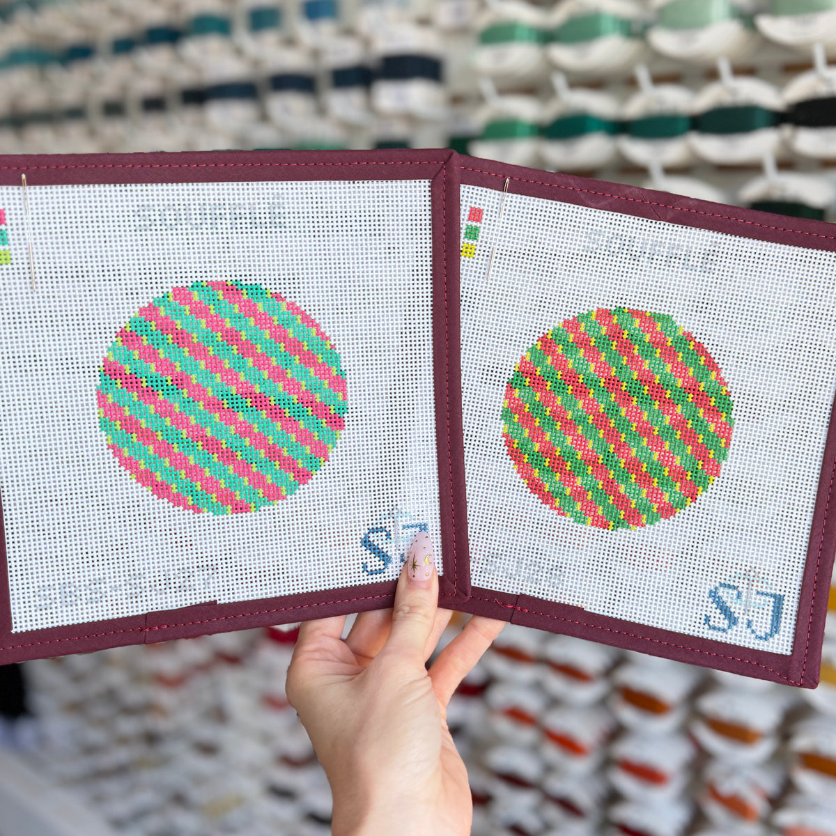 Soufflé Stitch Needlepoint Canvas