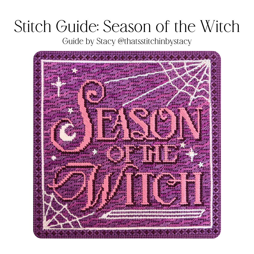 Season of the Witch Stitch Guide - Instant Download