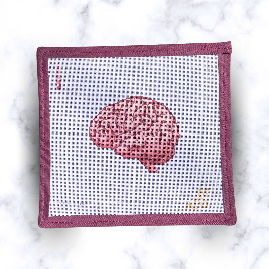 Brain Needlepoint Canvas