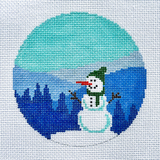 Snowman Needlepoint Canvas