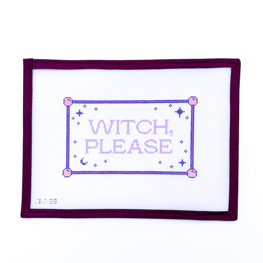 Witch Please Needlepoint Canvas