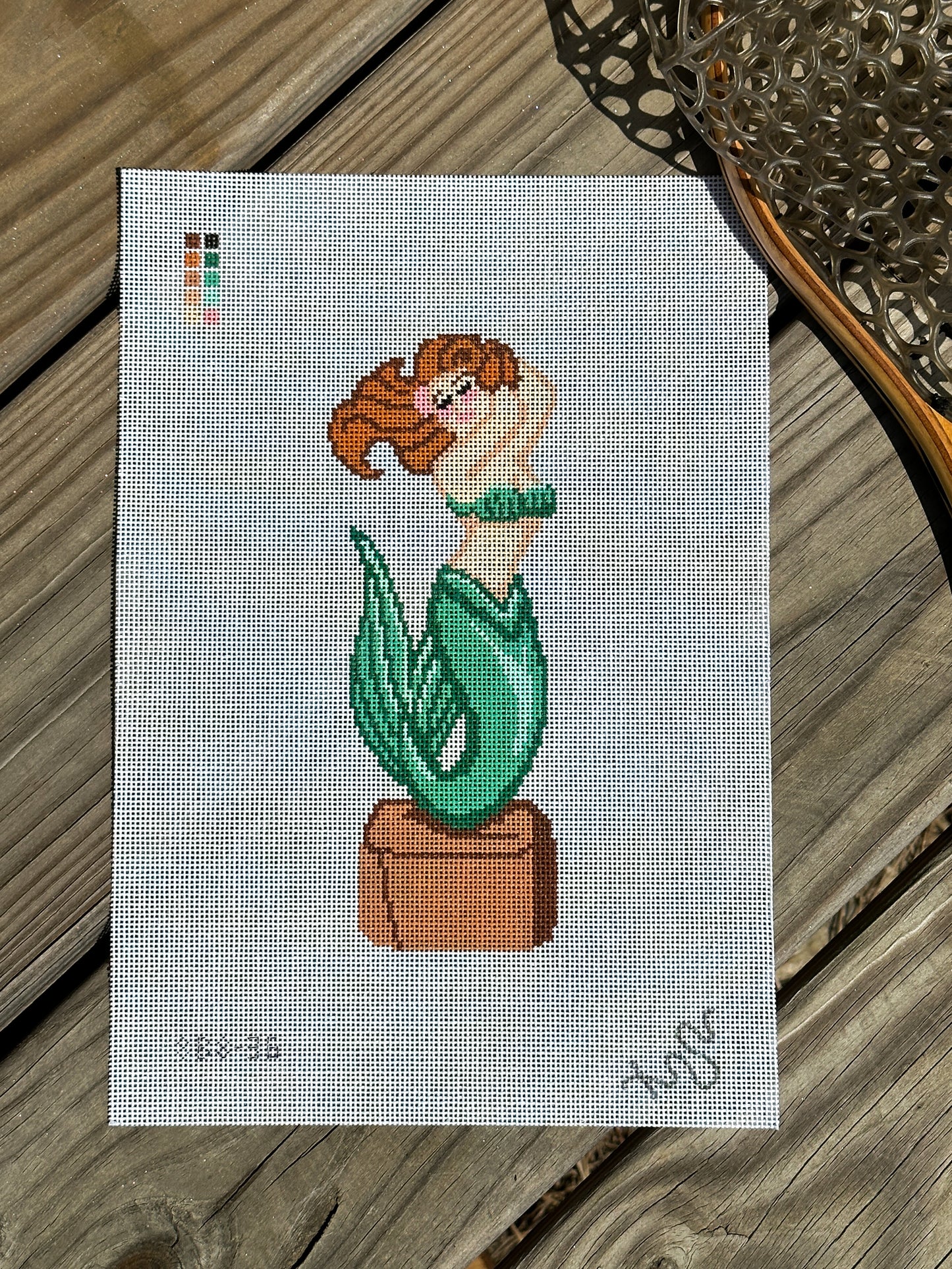 Mermaid Needlepoint Canvas